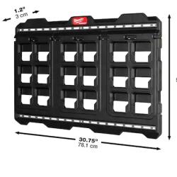 DALLAS LOCATION - Milwaukee 20 in. x 30.75 in. Wall Plate in Black - 42 UNITS
