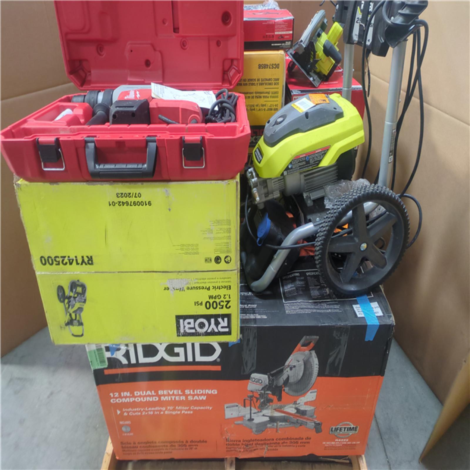 CALIFORNIA AS-IS TOOL PALLET