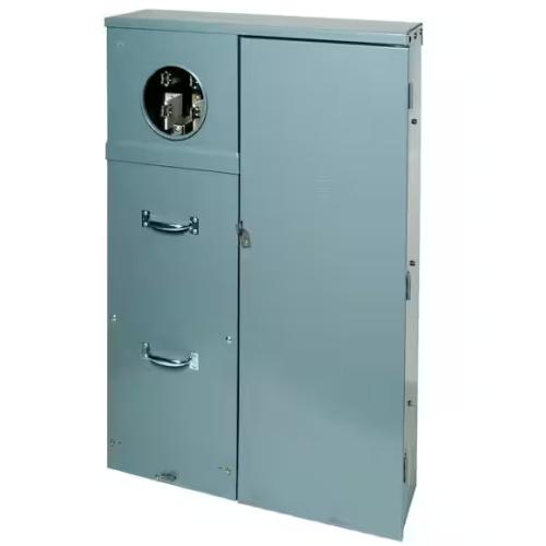 DALLAS LOCATION - Square D Homeline 400 Amp 30-Space 40-Circuit Outdoor Ring-Type Underground Main Breaker CSED with Class 320