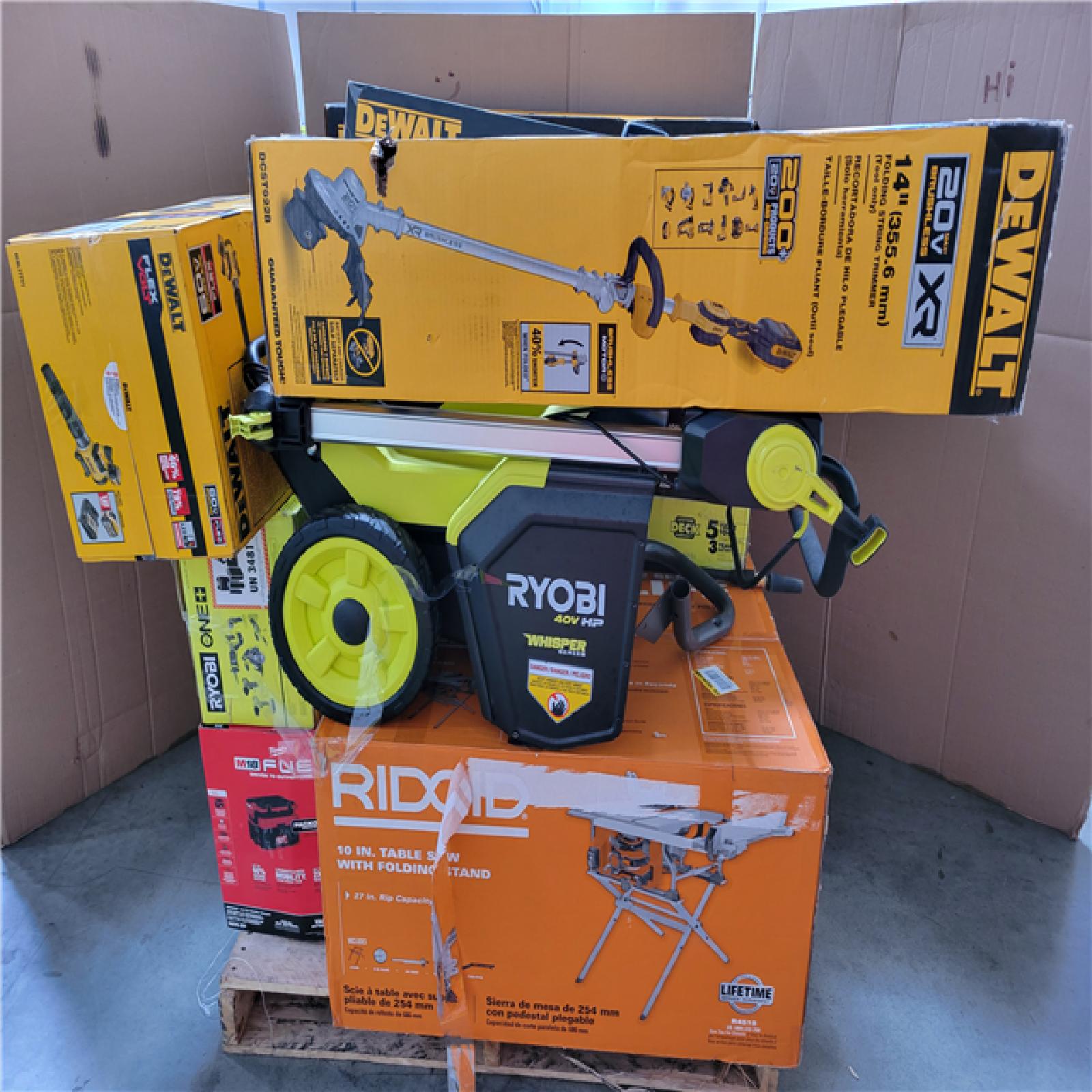 CALIFORNIA AS-IS TOOL PALLET