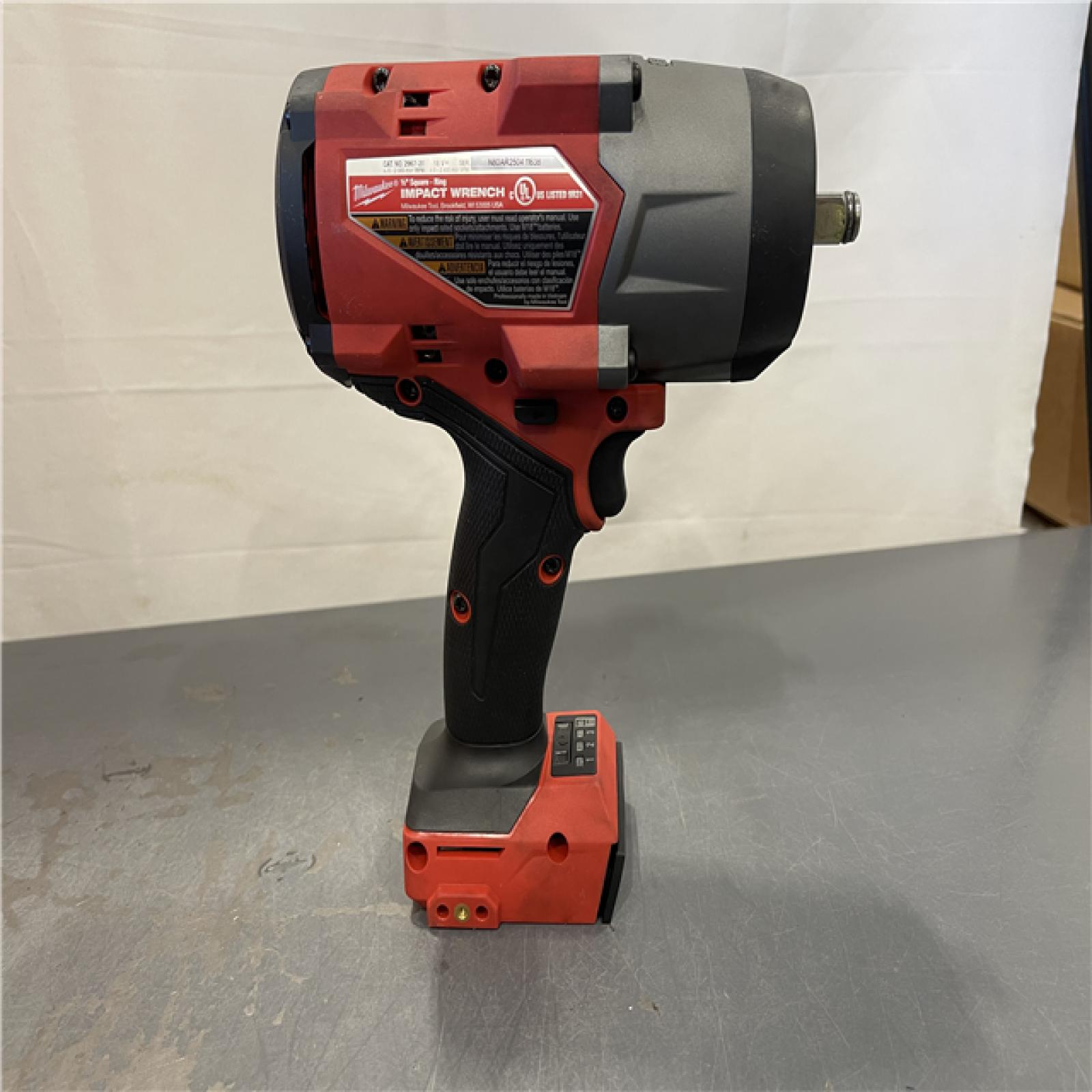 AS-IS - Milwaukee M18 FUEL 18V Lithium-Ion Brushless Cordless 1/2 in. Impact Wrench with Friction Ring