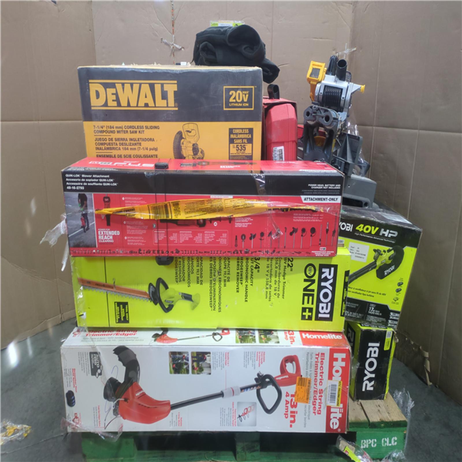 CALIFORNIA AS-IS TOOL PALLET