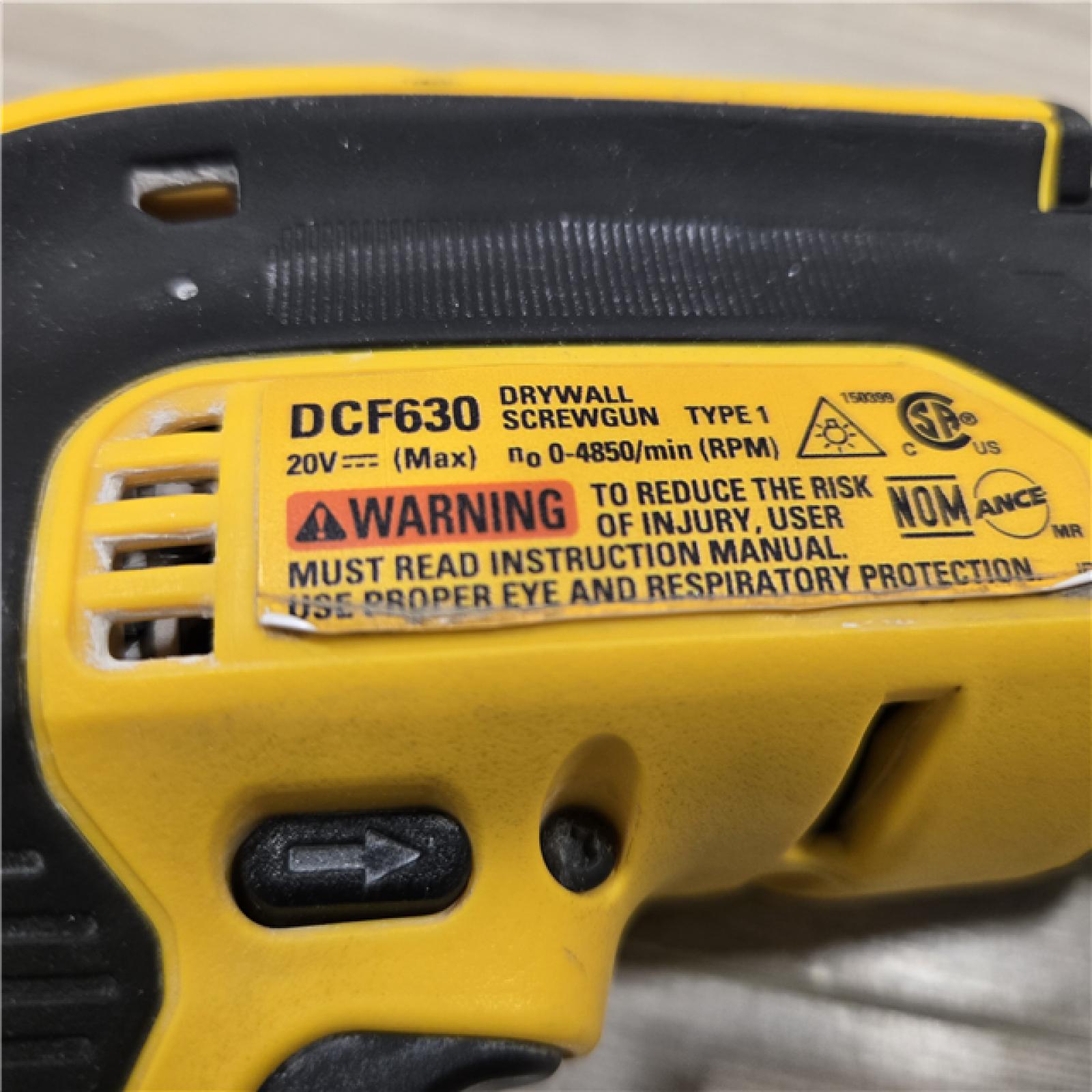AS-IS DeWalt 20V MAX XR Cordless Drywall Screw Gun (Tool-Only)