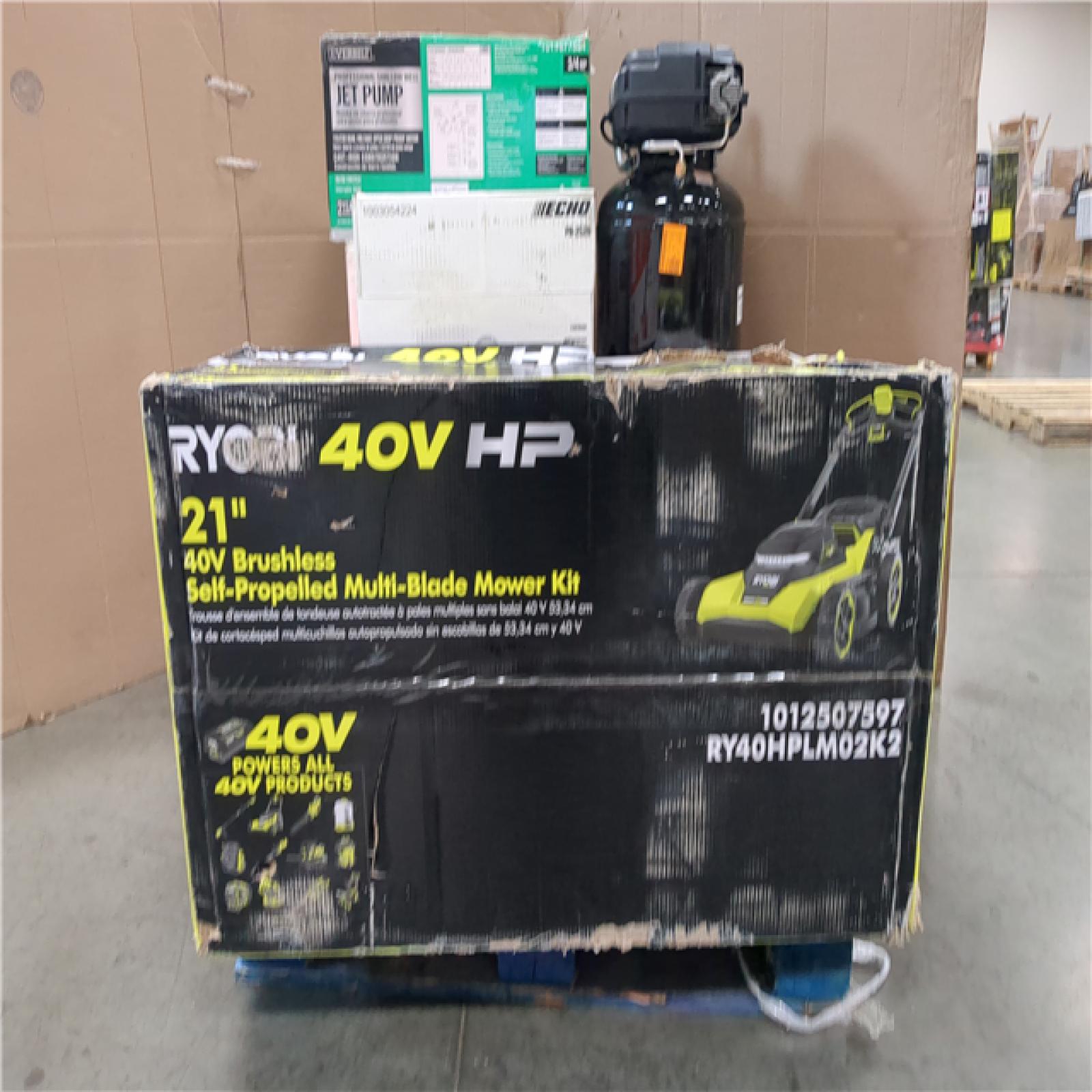 CALIFORNIA AS-IS OUTDOOR POWER EQUIPMENT