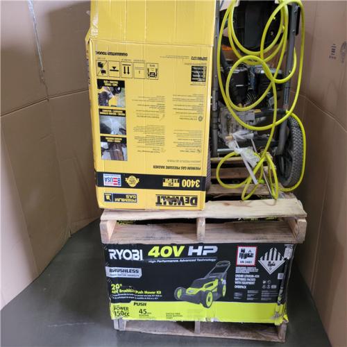 CALIFORNIA AS-IS OUTDOOR POWER EQUIPMENT