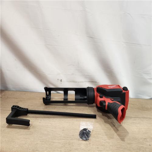 AS-IS- Milwaukee 12V Lithium-Ion Cordless 10 oz. Adhesive and Caulk Gun (Tool-Only)