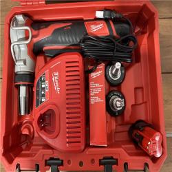 California AS-IS Milwaukee M12 PEX Expander Kit  Includes (2) Batteries  Charger & Hard Case