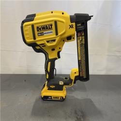 AS-IS - DeWALT 20-Volt MAX 18ga Cordless Brushless Narrow Crown Stapler Kit