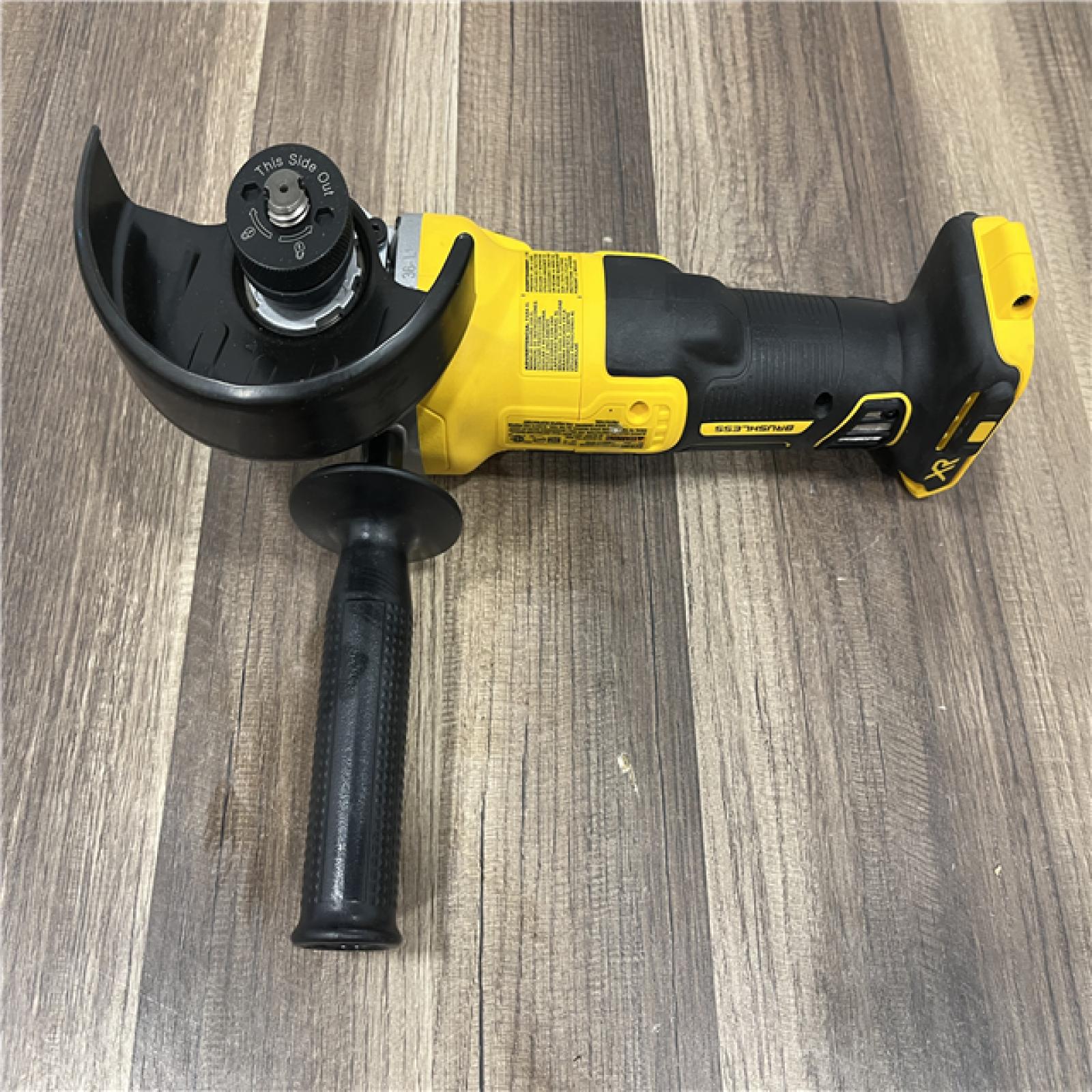 GOOD DeWalt DCG405B 20V Max XR 4.5-Inch Slide Switch Small Angle Grinder (Tool Only)