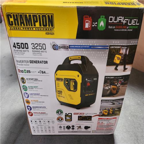 CALIFORNIA AS-IS CHAMPION PORTABLE INVERTER GENERATOR