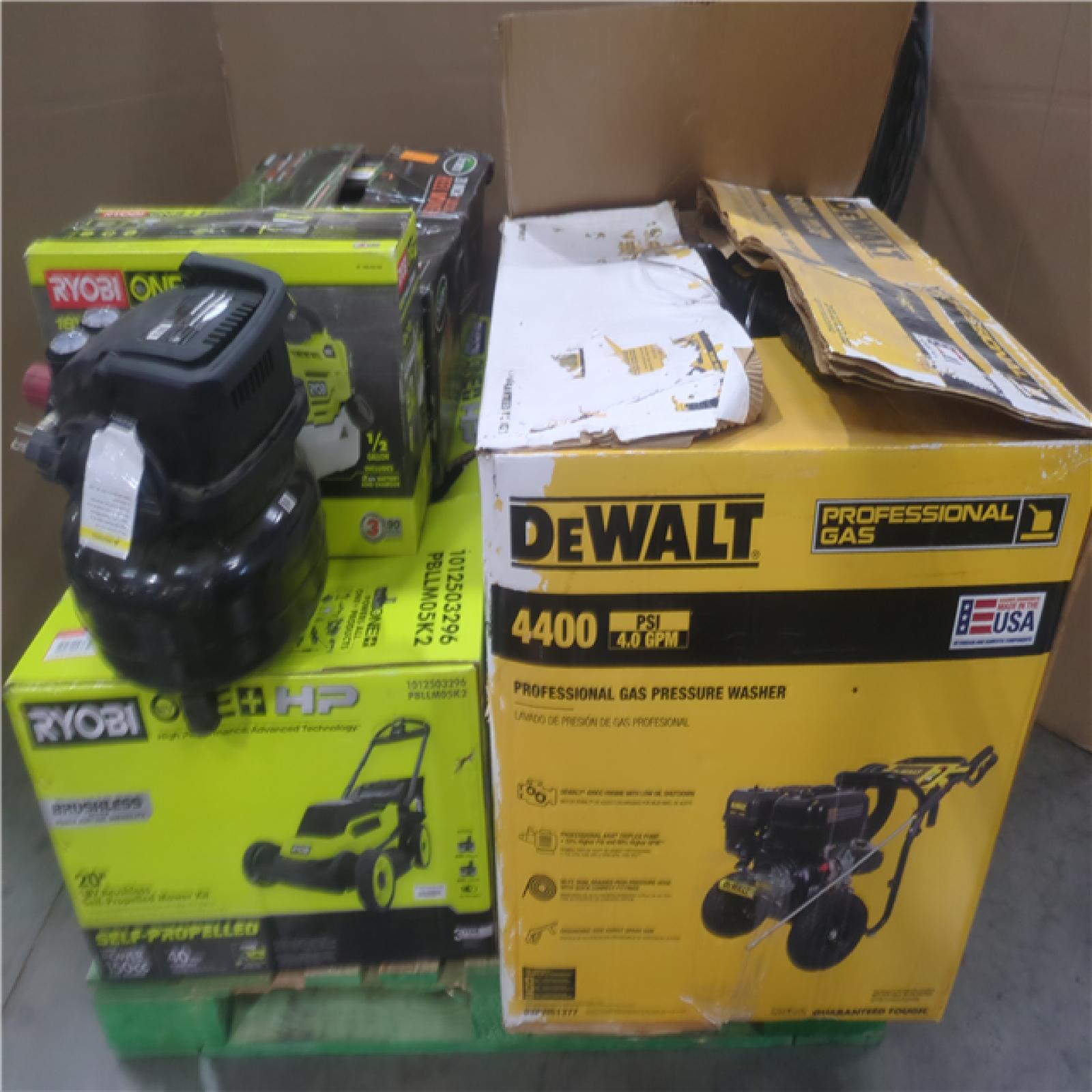 California AS-IS OUTDOOR POWER EQUIPMENT