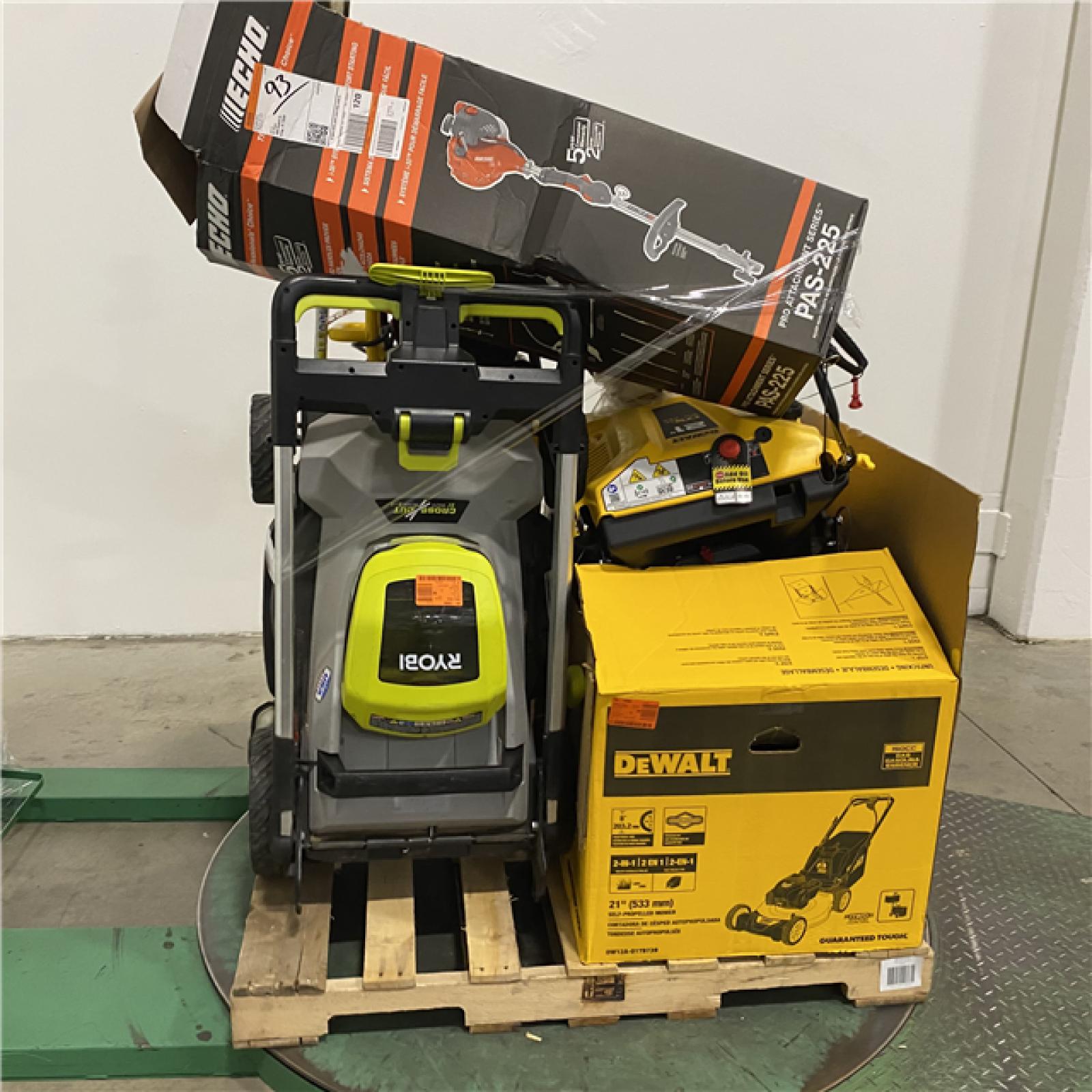 Dallas Location - As-Is Outdoor Power Equipment