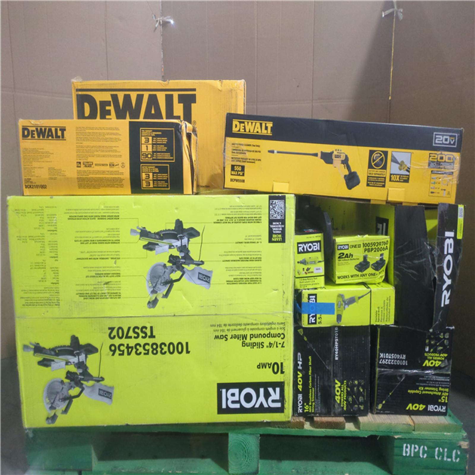 CALIFORNIA AS-IS TOOL PALLET