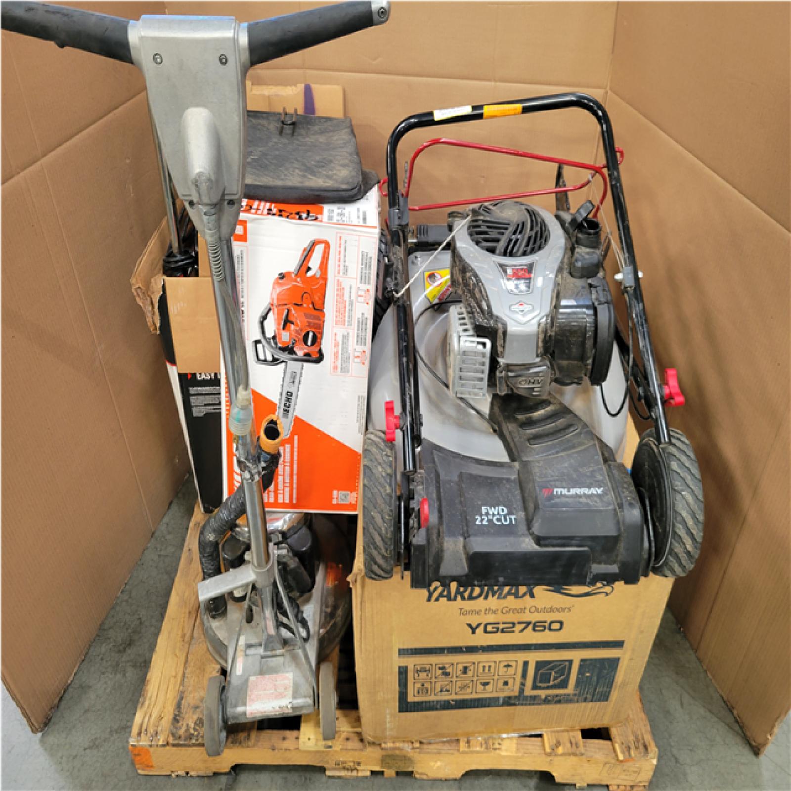 CALIFORNIA AS-IS OUTDOOR POWER EQUIPMENT
