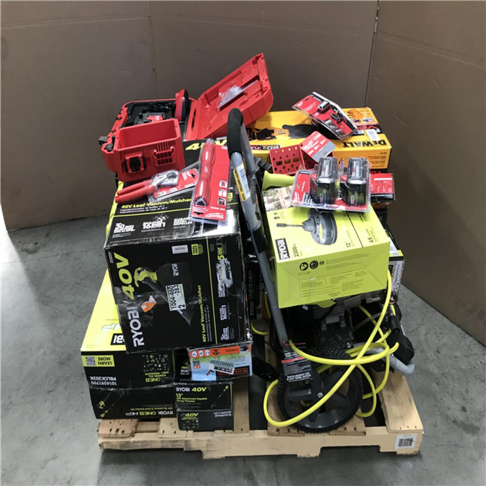 CALIFORNIA AS-IS TOOL PALLET