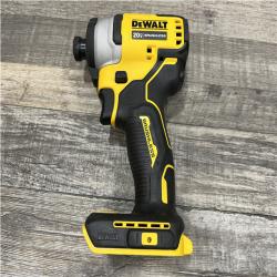AS-IS DEWALT Atomic 20V Max Lithium-Ion Brushless Cordless Compact 1/4 in. Impact Driver Kit