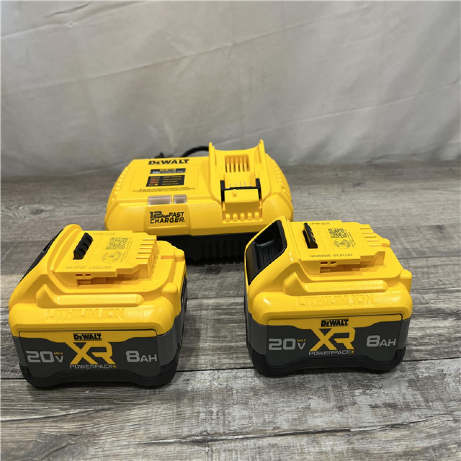 AS-IS DEWALT 20V MAX XR Lithium-Ion Battery and Charger Kit