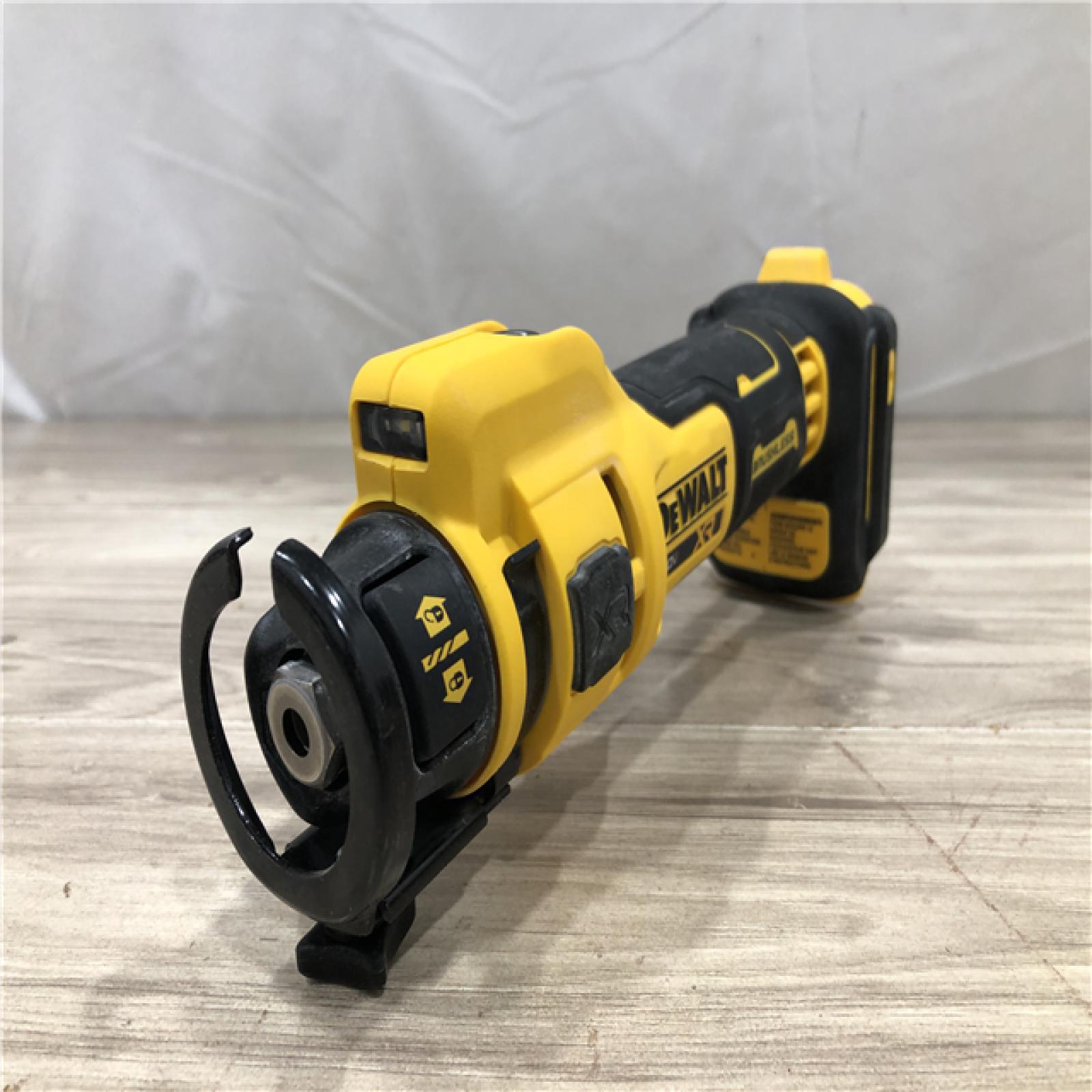 AS-IS DEWALT XR 20V Lithium-Ion Cordless Rotary Drywall Cut-Out Tool (Tool Only)