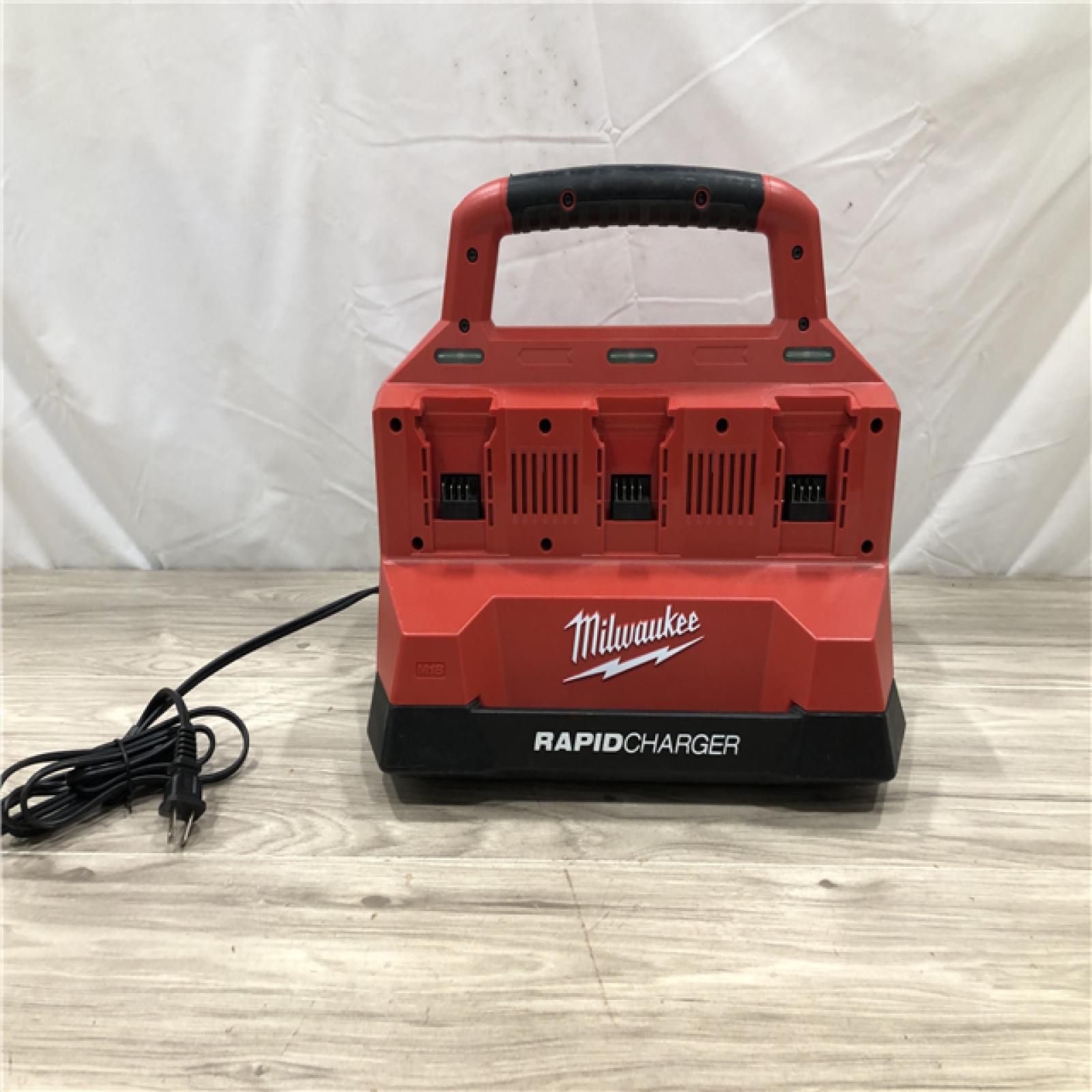 AS-IS Milwaukee 18V Lithium-Ion PACKOUT 6-Port Rapid Charger