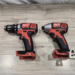 LIKE NEW! - Milwaukee 18V Cordless Brushed 2-Tool Drill/Driver and Impact Driver Kit