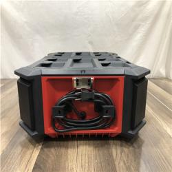 AS-IS Milwaukee Lithium-Ion Cordless PACKOUT Radio/Speaker with Built-In Charger