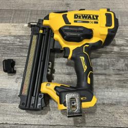 AS-IS DEWALT 20V MAX XR 18 Gauge Cordless Brad Nailer (Tool Only)