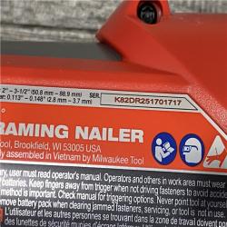 AS-IS Milwaukee FUEL 3-1/2 in. 18-Volt 21-Degree Lithium-Ion Brushless Cordless Framing Nailer (Tool-Only)