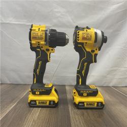 AS-IS DEWALT ATOMIC 20-Volt MAX Lithium-Ion Cordless Combo Kit