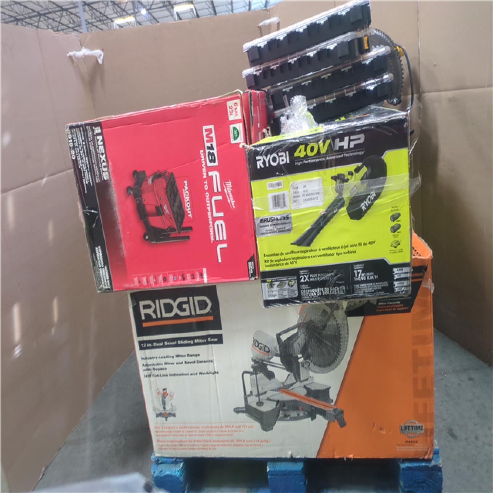 CALIFORNIA AS-IS TOOL PALLET