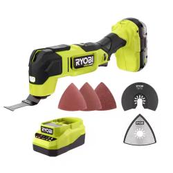 NEW! - RYOBI ONE+ HP 18V Brushless Cordless Multi-Tool Kit with 4.0 Ah HIGH PERFORMANCE EDGE Battery and Charger