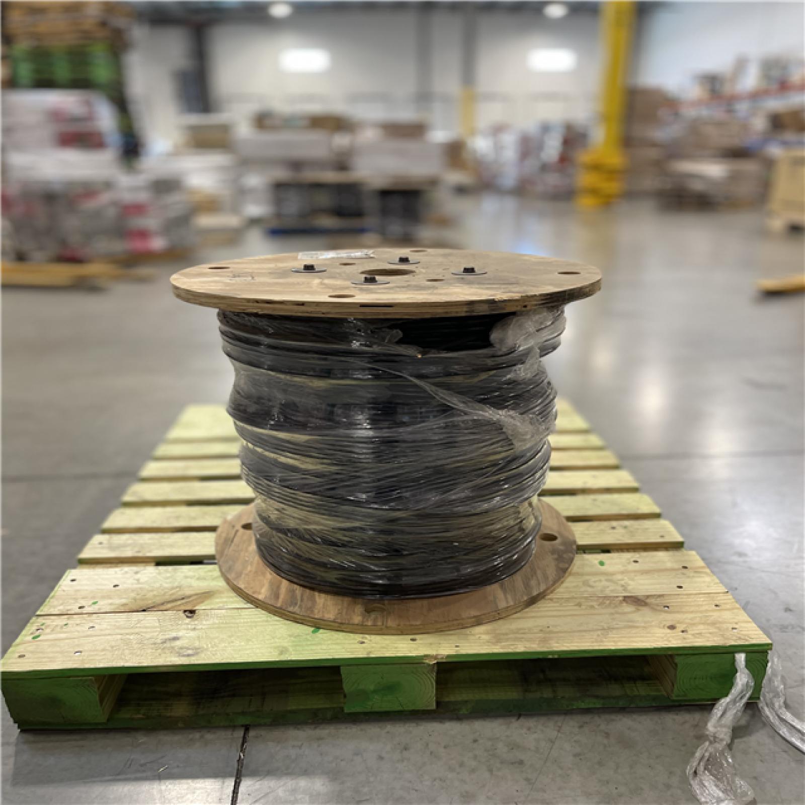 DALLAS LOCATION- SOUTHWIRE BLACK SIMPULL THHN2 COPPER WIRE SPOOL
