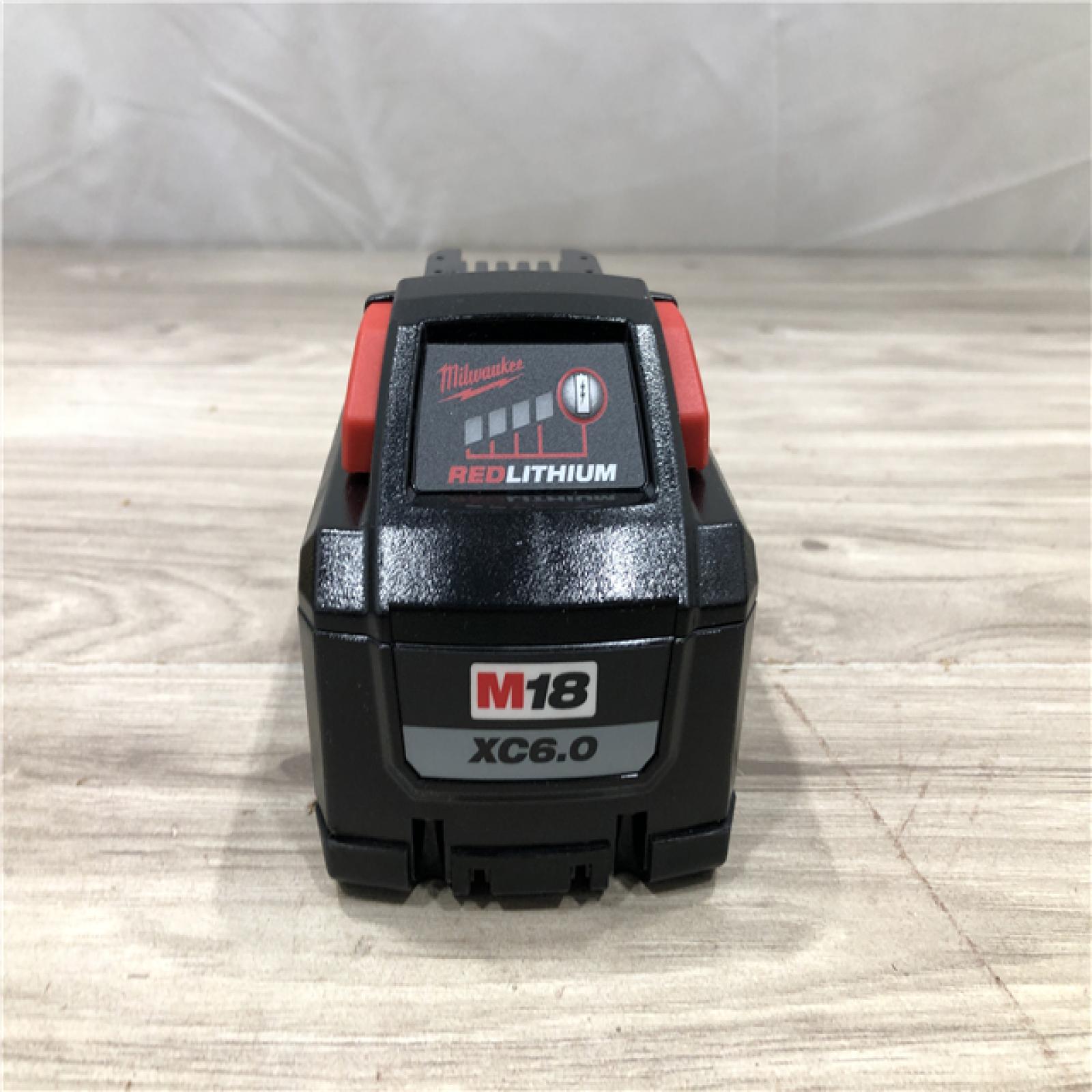 AS-IS Milwaukee 48-11-1865 M18 REDLITHIUM HIGH OUTPUT 6.0Ah Battery Pack