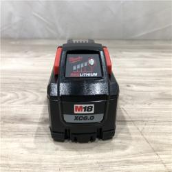 AS-IS Milwaukee 48-11-1865 M18 REDLITHIUM HIGH OUTPUT 6.0Ah Battery Pack