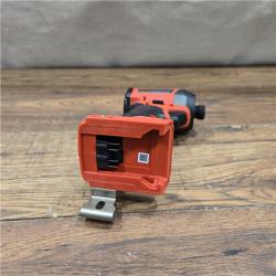 AS-IS Milwaukee 2953-20 18V Lithium-Ion Brushless Cordless 1/4   Hex Impact Driver Bare Tool  Red