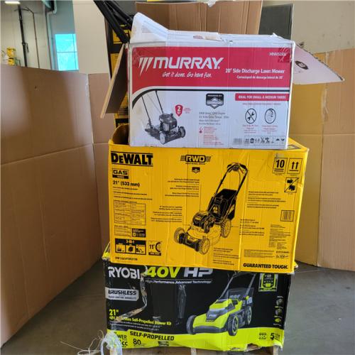 CALIFORNIA AS-IS OUTDOOR POWER EQUIPMENT