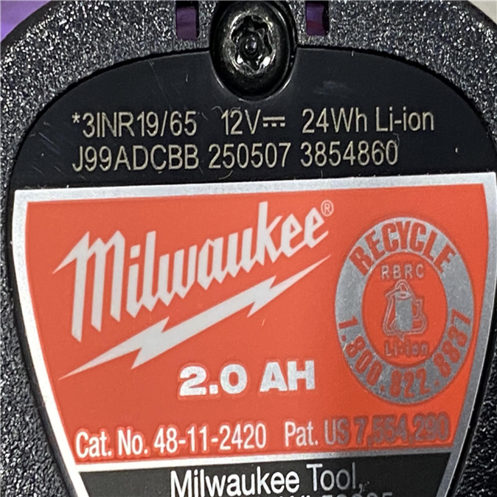 AS-IS Milwaukee 12-Volt Lithium-Ion Brushless Cordless Subcompact Drill &Impact Driver Combo Kit