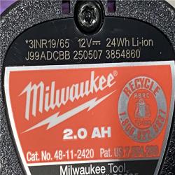 AS-IS Milwaukee 12-Volt Lithium-Ion Brushless Cordless Subcompact Drill &Impact Driver Combo Kit