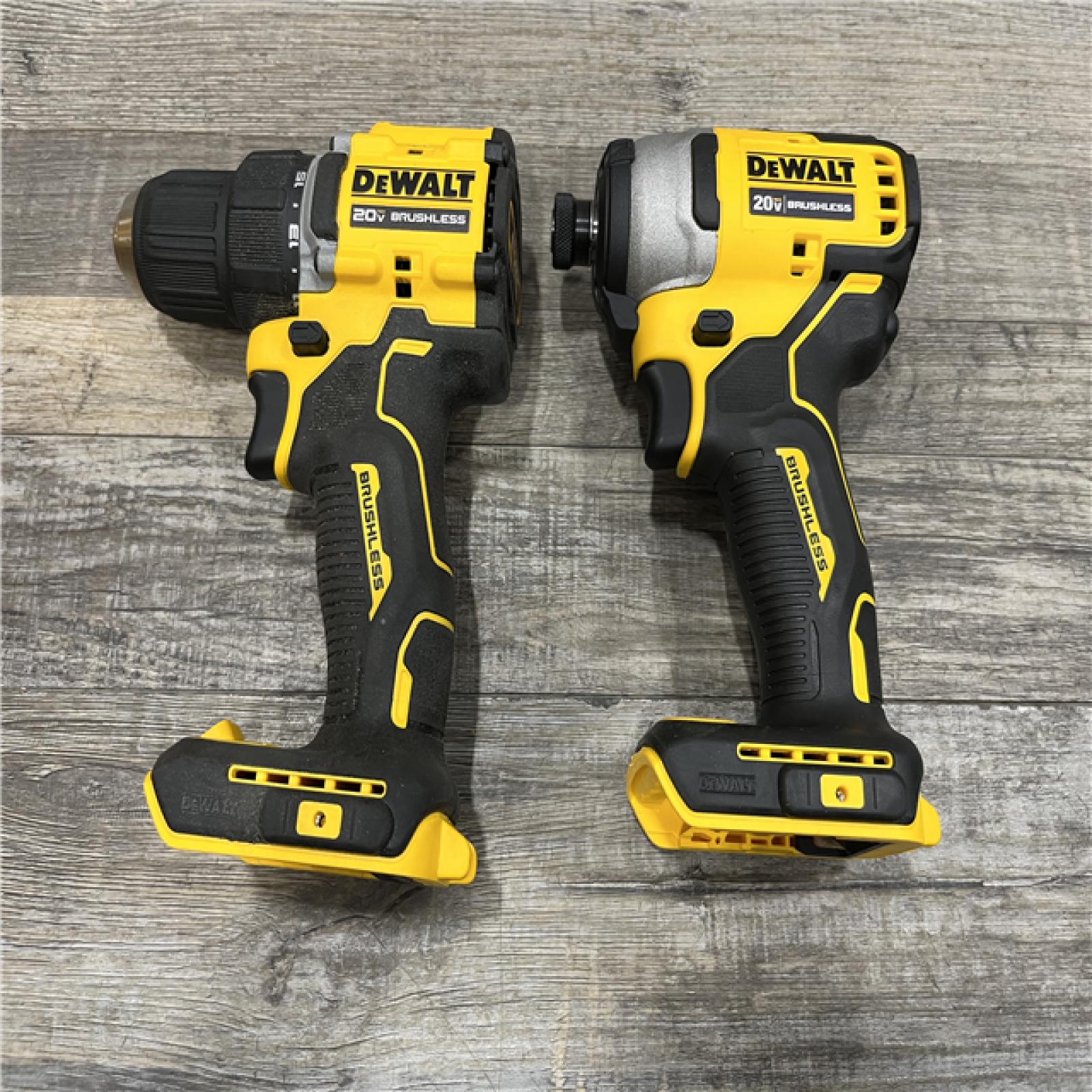 AS-IS DEWALT ATOMIC 20-Volt MAX Lithium-Ion Cordless Combo Kit