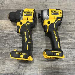 AS-IS DEWALT ATOMIC 20-Volt MAX Lithium-Ion Cordless Combo Kit