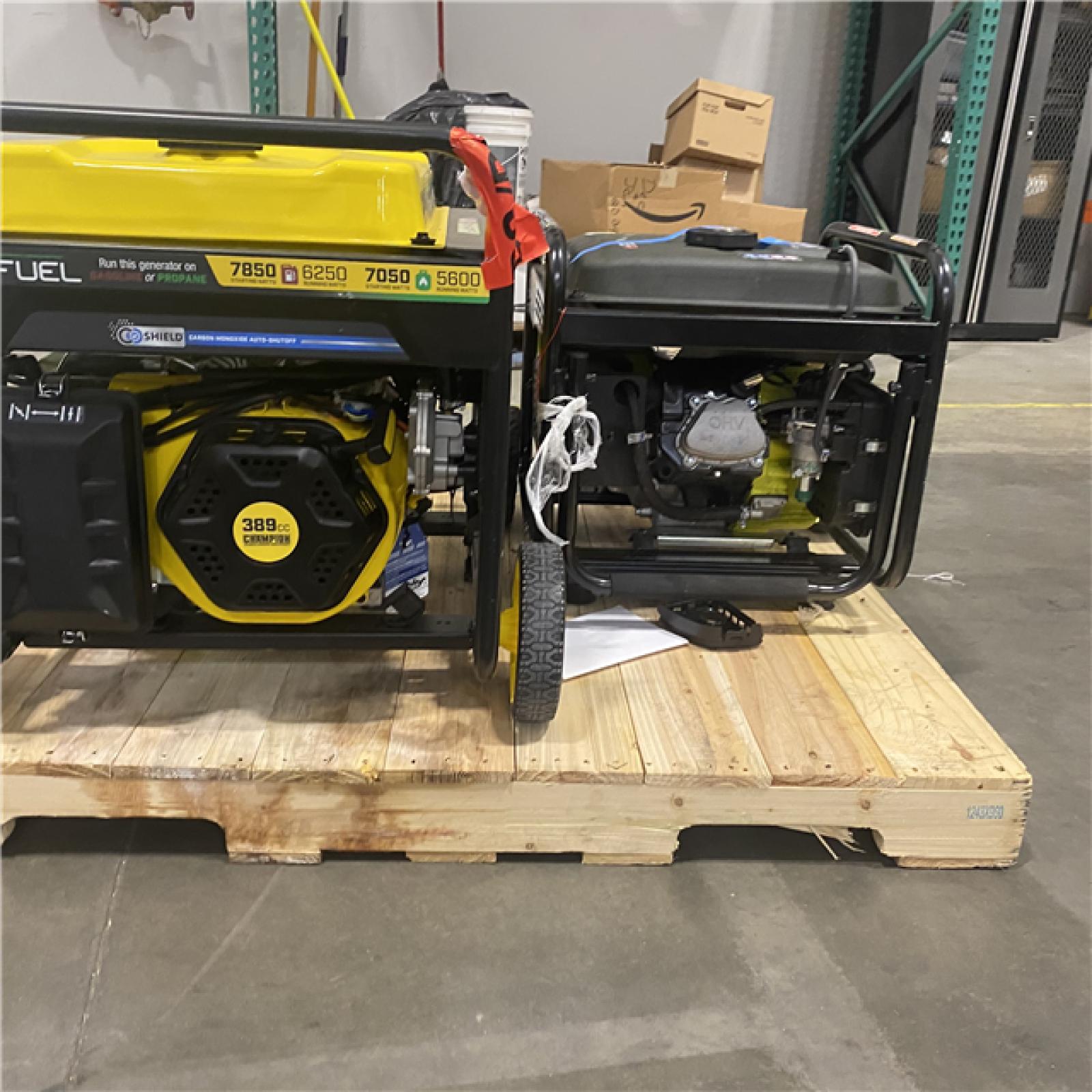 Dallas Location - As-Is Power Equipment Fuel Portable Generator(Lot Of 2)