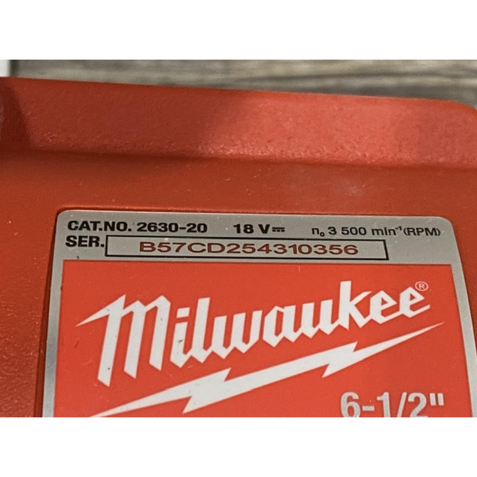 AS-IS Milwaukee 18V Lithium-Ion Cordless 6-1/2 in. Circular Saw (Tool-Only)