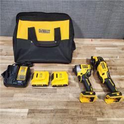 HOUSTON LOCATION - AS - IS DEWALT ATOMIC 20-Volt Lithium-Ion Cordless Brushless (2-Tool) Combo Kit