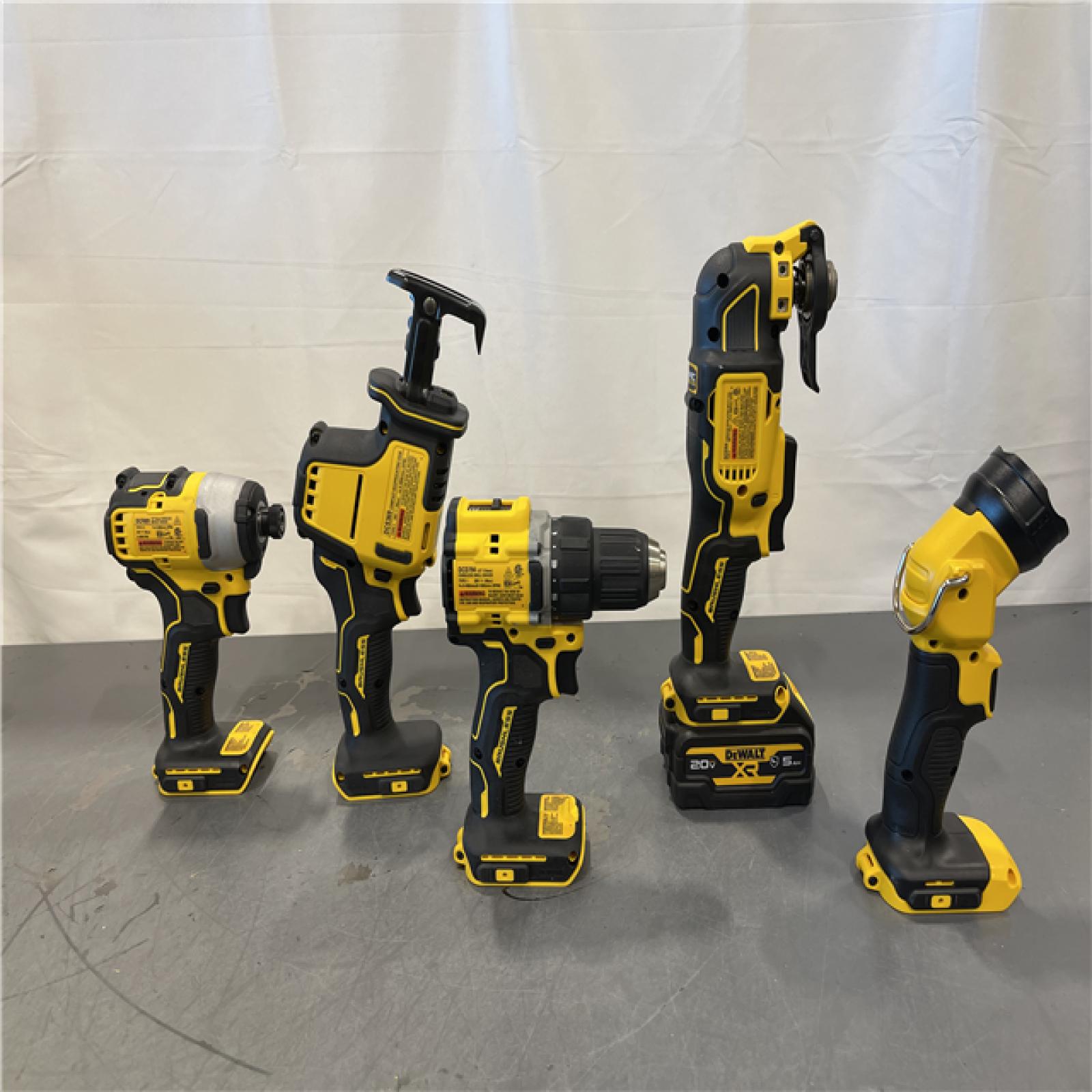 AS-IS - DEWALT 20-Volt MAX Lithium-Ion Cordless 7-Tool Combo Kit