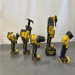 AS-IS - DEWALT 20-Volt MAX Lithium-Ion Cordless 7-Tool Combo Kit