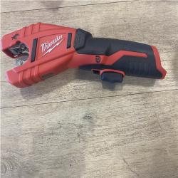 as-is Milwaukee 12V Lithium-Ion Cordless Copper Tubing Cutter (Tool-Only)