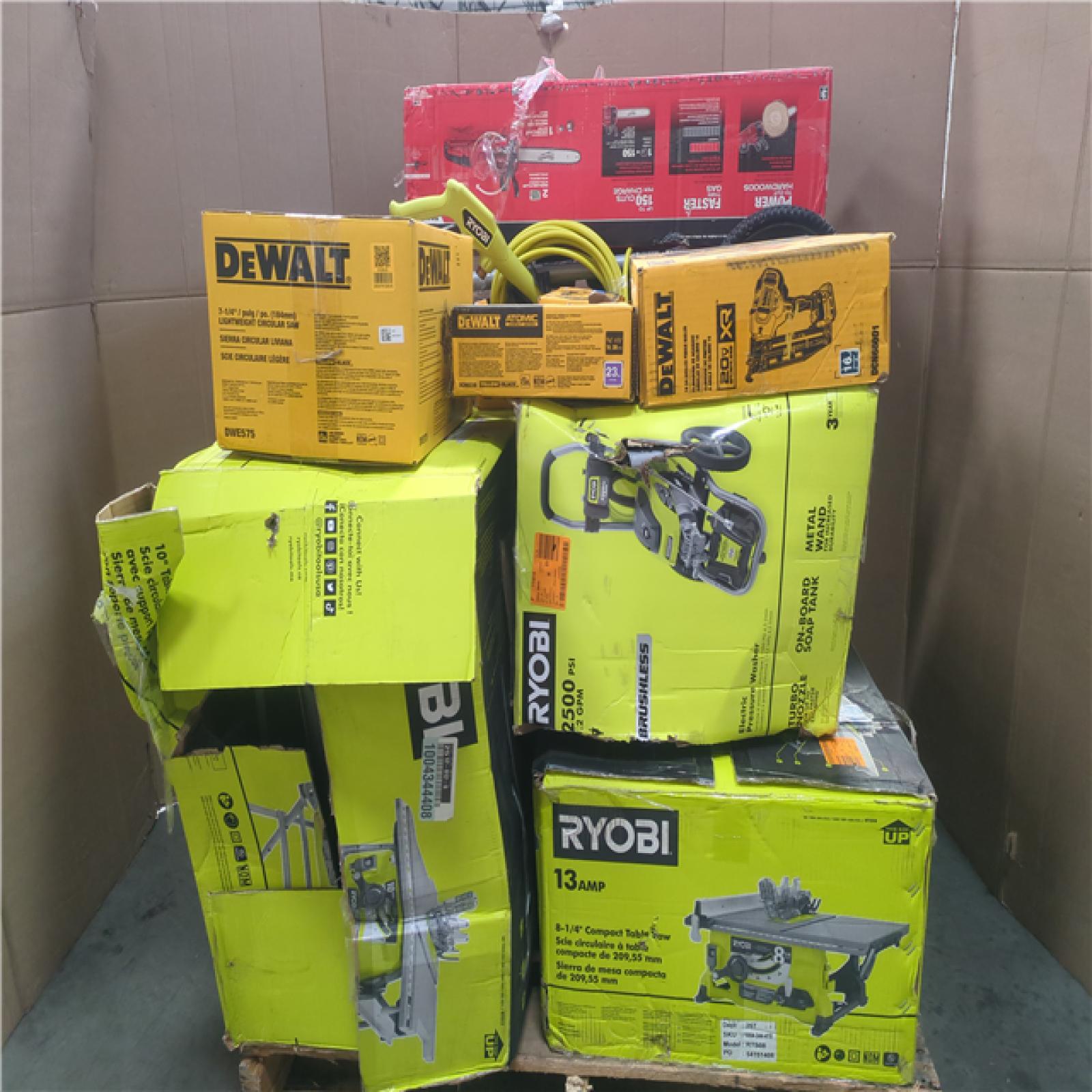 CALIFORNIA AS-IS TOOL PALLET