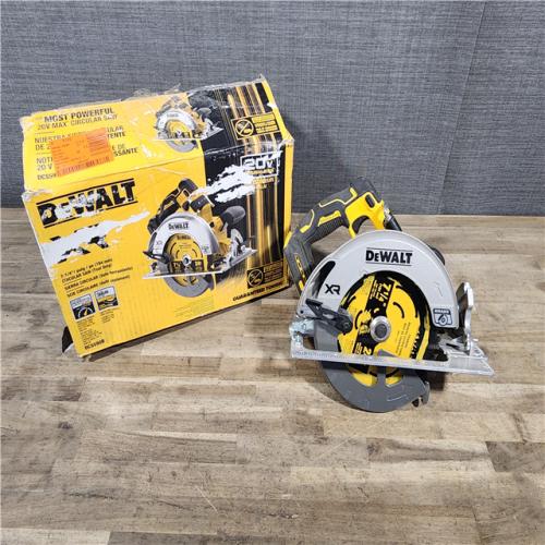 HOUSTON LOCATION - AS-IS DEWALT 20-Volt MAX 7-1/4 in. Cordless Circular Saw (Tool Only)