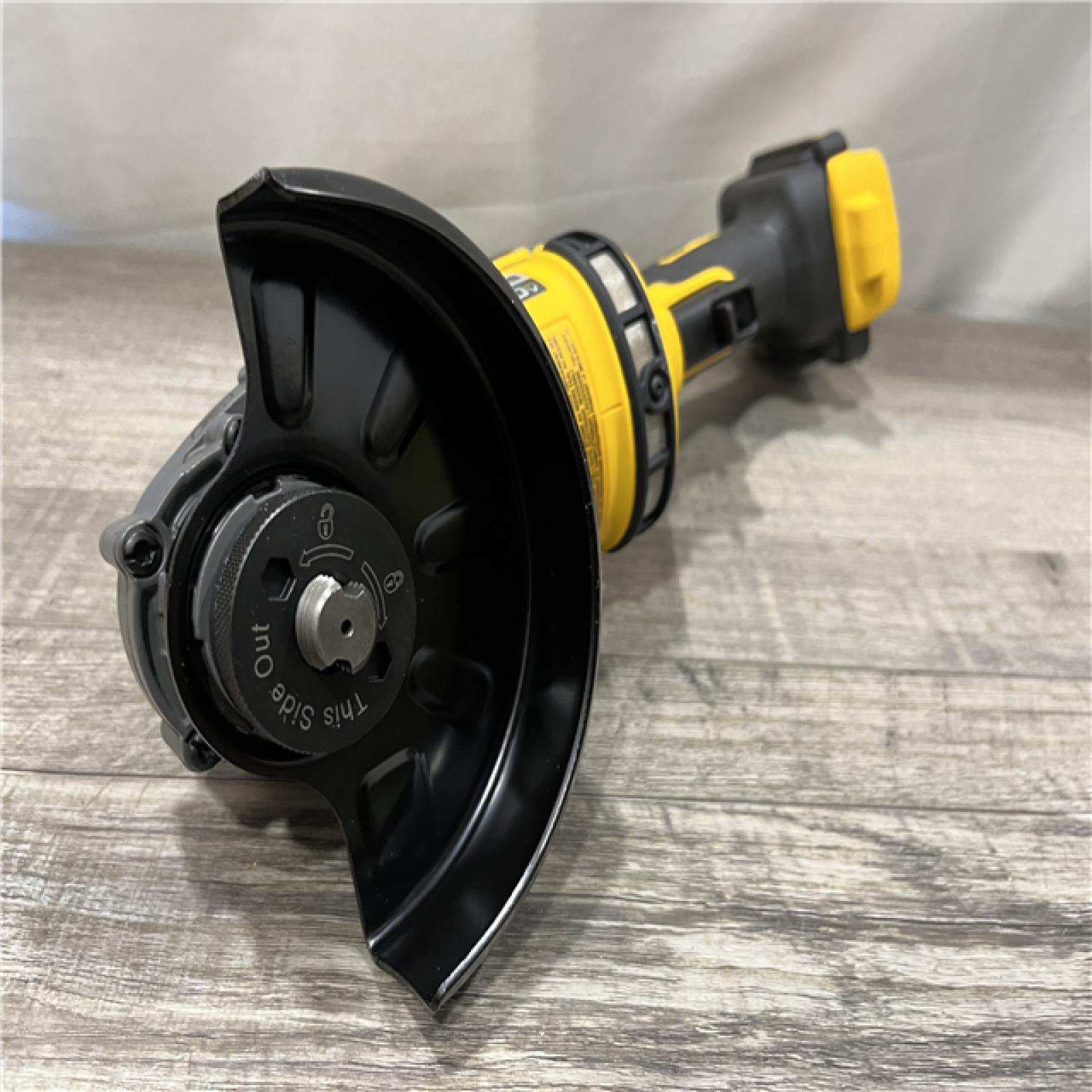 AS-IS DEWALT FLEXVOLT 60V MAX Cordless Brushless 4.5 in. to 6 in. Small Angle Grinder with Kickback Brake (Tool Only)