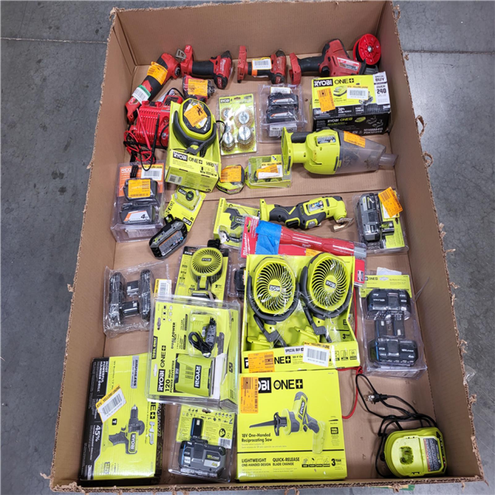 CALIFORNIA AS-IS TOOL PALLET