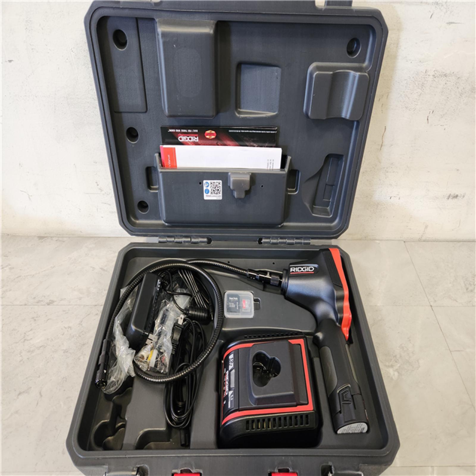 Phoenix NEW RIDGID CA-350 Micro Visual Inspection & Diagnostic Handheld Camera  3.5 in. Color Display w/ 3 Ft. Cable (Capable of Extending)
